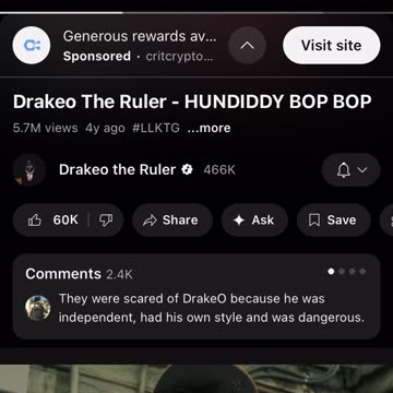 The first drakeo song I ever heard