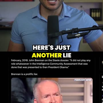 Brennan CAUGHT LYING About Steele Dossier on Live TV