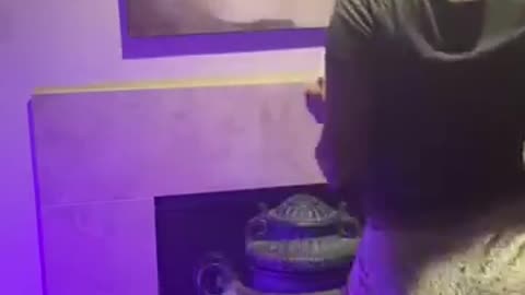 Hot ebony twerking