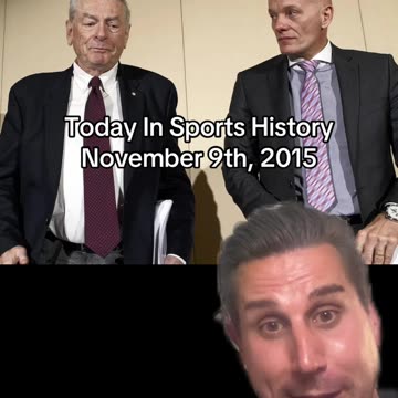 THE HISTORIC SPORTS MOMENT OF NOVEMBER 9th, 2015