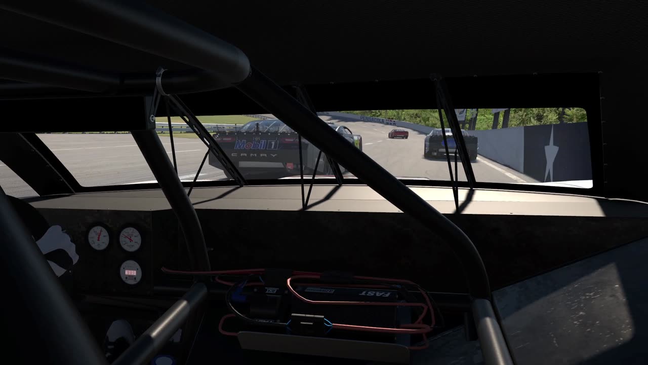 In-car video Super Late Model at Five Flags Speedway on iRacing