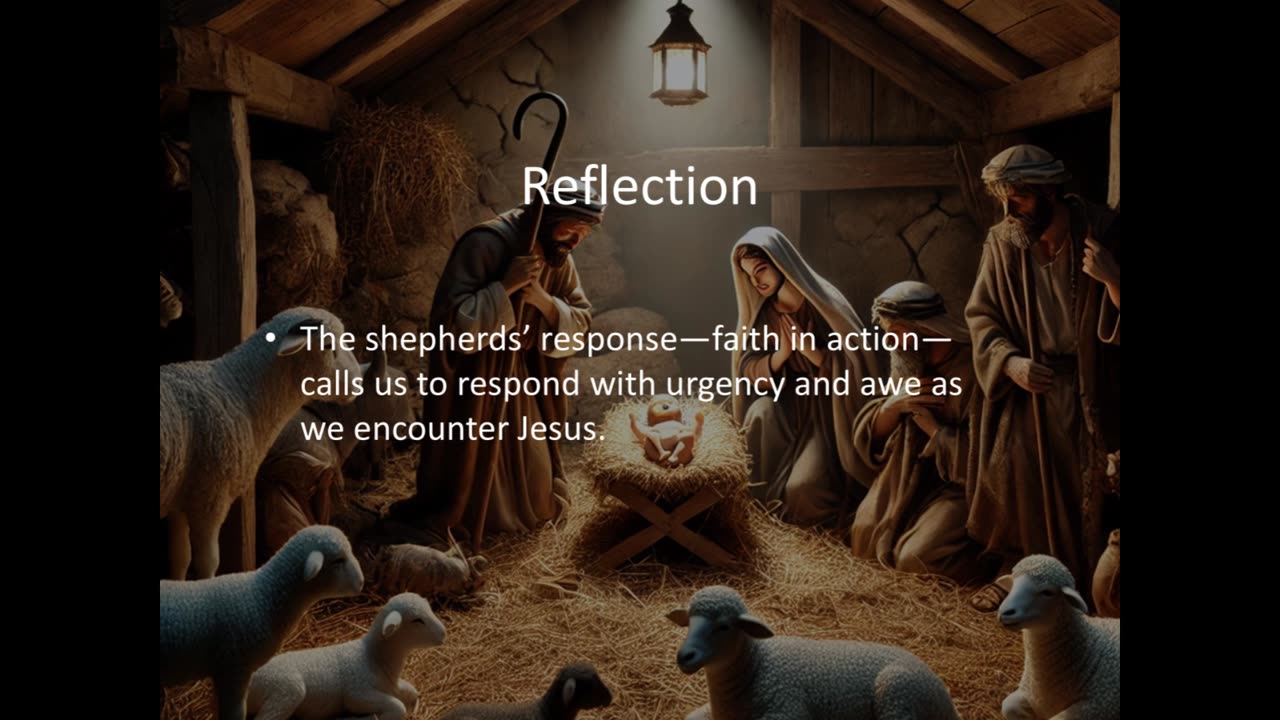 Day 24: The Shepherds Visit Jesus