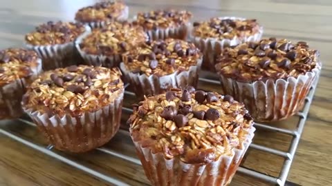 Banana Oatmeal Muffins Recipe