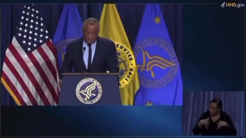 RFK Jr's first day on the job, addresses the HHS staff [clip]