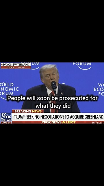 TRUMP CONFIRMS PROSECUTIONS ARE COMING FOR THE 2020 CORRUPT STOLEN ELECTION