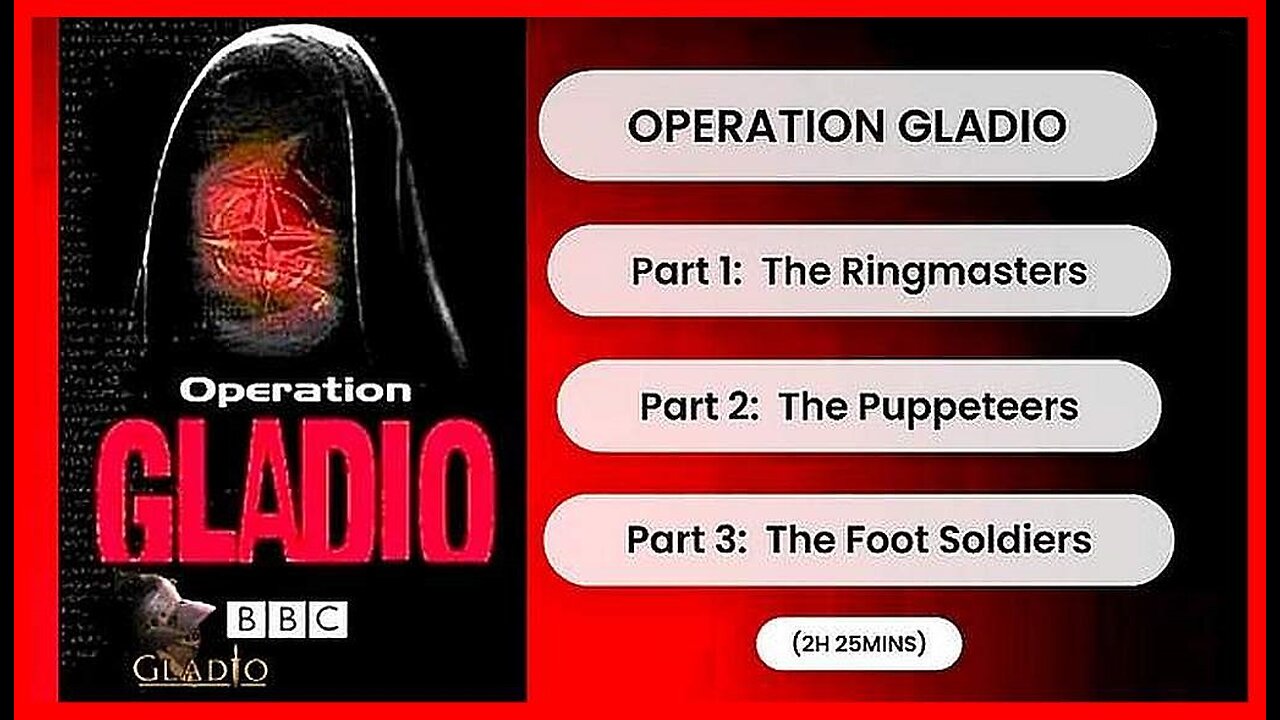 Operation Gladio (BBC▸3 Part Series) •🕞2h 25 mins