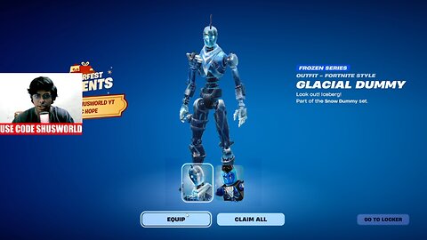 Thank you For This Cool Skin Fortnite 😁