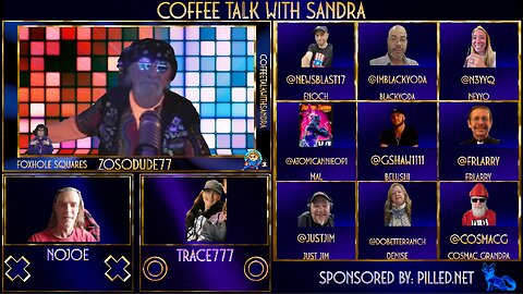 Foxhole Squares | Season Two, Episode Three | Sandra, Zosodude77 & Belushi 9:00 pm EST