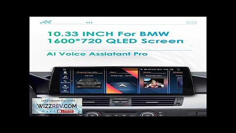 10.25 Android 13 Autoradio For BMW 5 Series E60 E61 CCC CIC Review