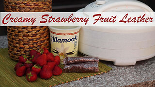 Creamy Strawberry Fruit Leather Recipe