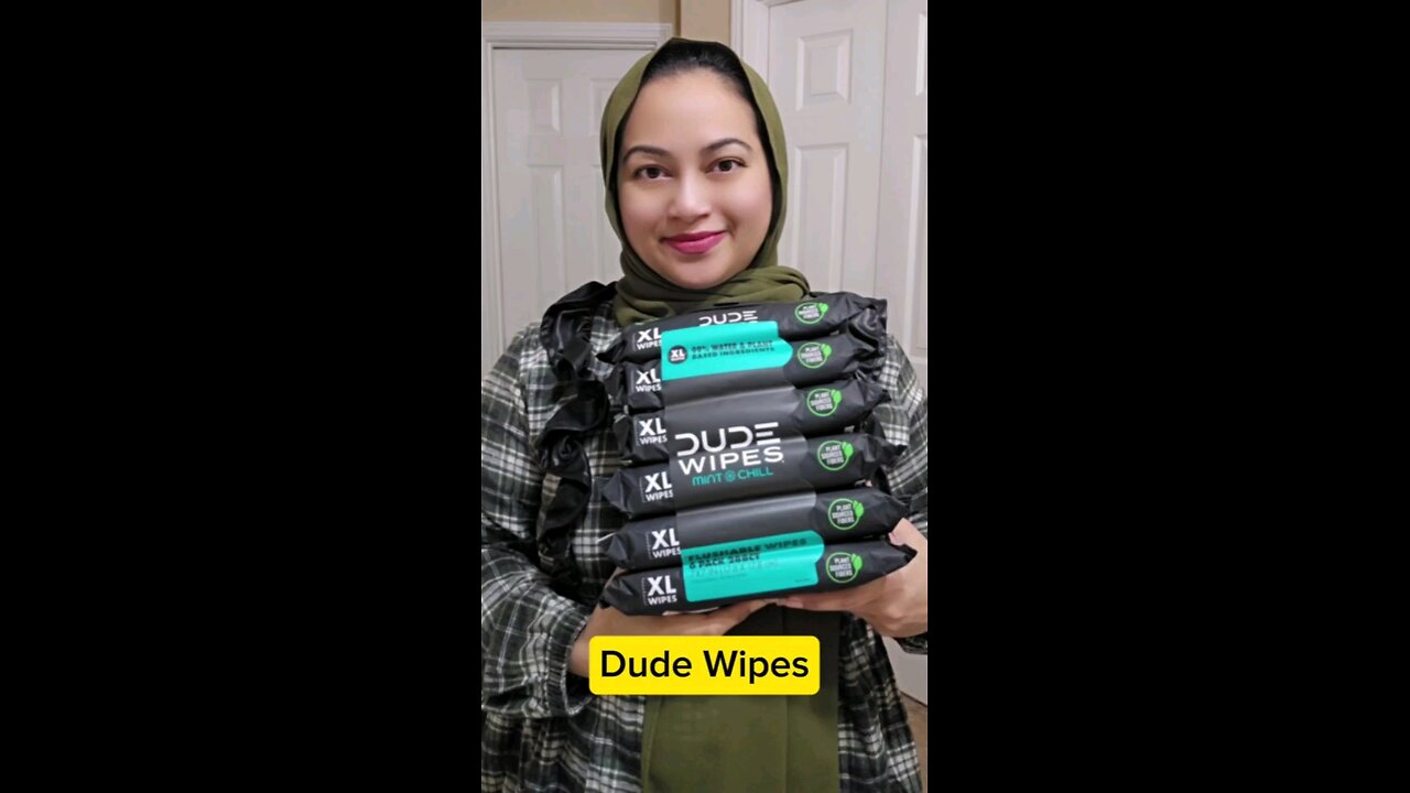 Dude Wipes Flushable Mint Chill Sensation Self Cleaning Wipes