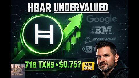 HBAR 2026 BREAKOUT? Hedera’s 71B Transactions, Google Backing & $0.75 Price Target Explained