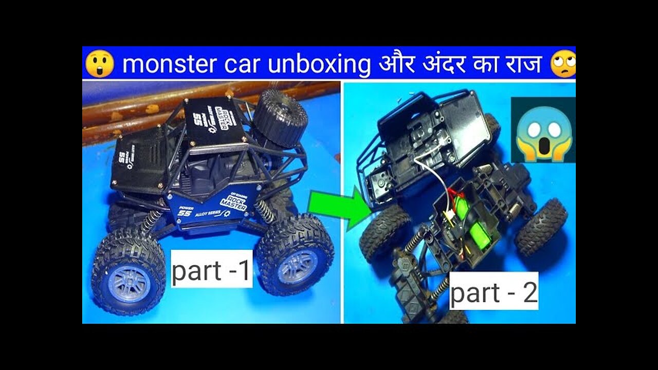 Monster Car Unboxing and the Secrets Inside