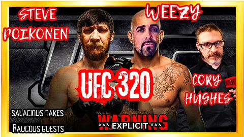 UFC 320 Fight Commentary W/ Cory Hughes | Steve Poikonen