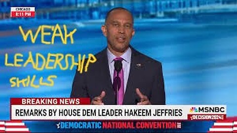 DNC "Leader" Hakeem Jefferies EXPOSES His Weaknesses!