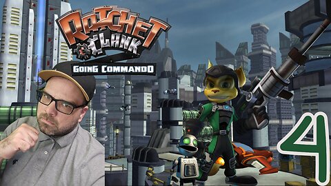 Playing Ratchet & Clank: Going Commando!! Playthrough Stream 4