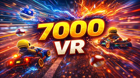 Grinding Worldwides to 7000 VR | Mario Kart 8 Deluxe Livestream