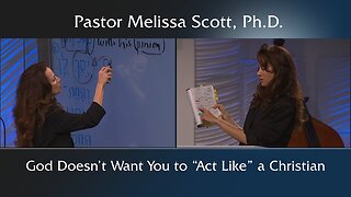 God Doesn’t Want You to “Act Like” a Christian