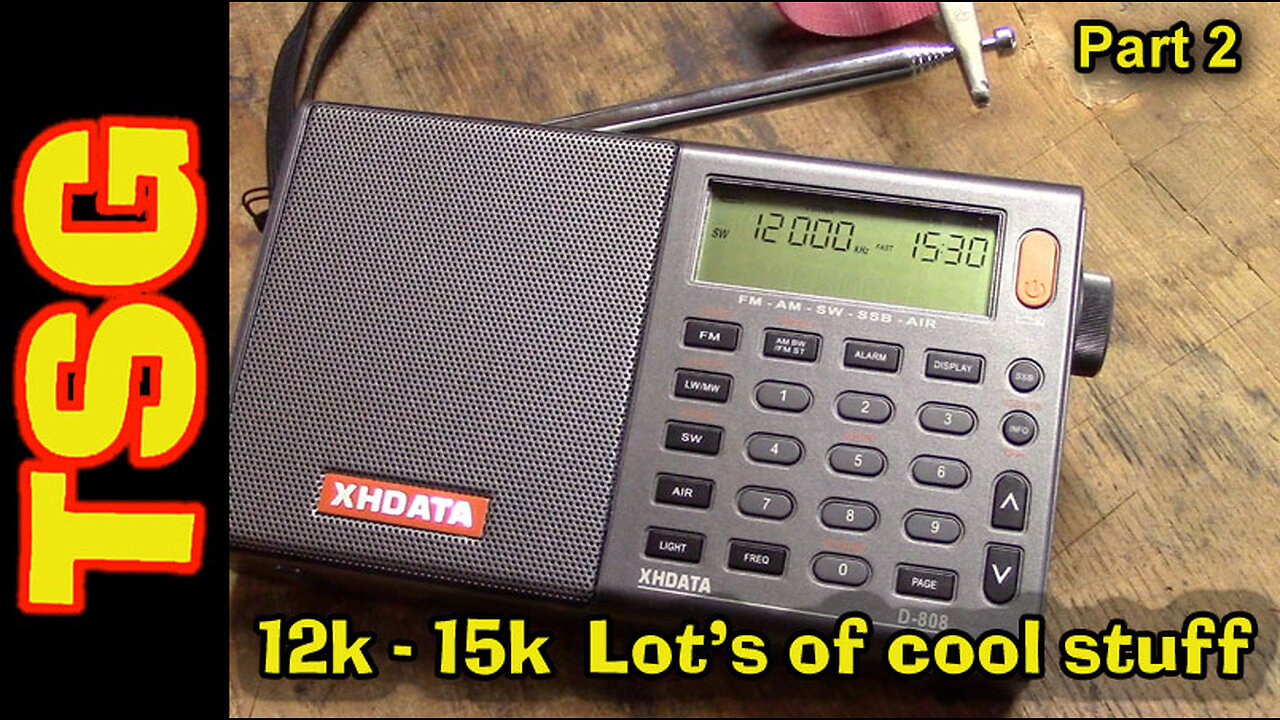 Scan The Band 2- 12k to 15K XHDATA D-808