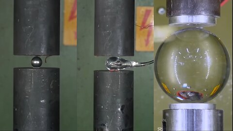 #ASMR_Hydraulic_piston_Very_strong_glass_ball