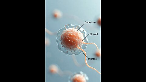 Bacteria 3D Animation video #bacteria #short