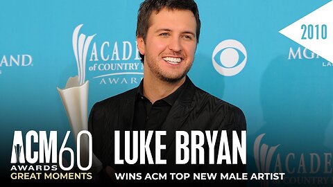 Luke Bryan wins ACM Top New Artist at the 45th ACM Awards