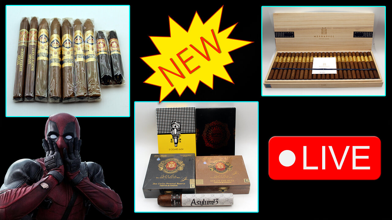 FRIDAY CIGARS LIVE with Sanj Patel & The Industry Killers!