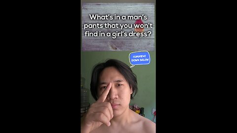 Dirty little riddle