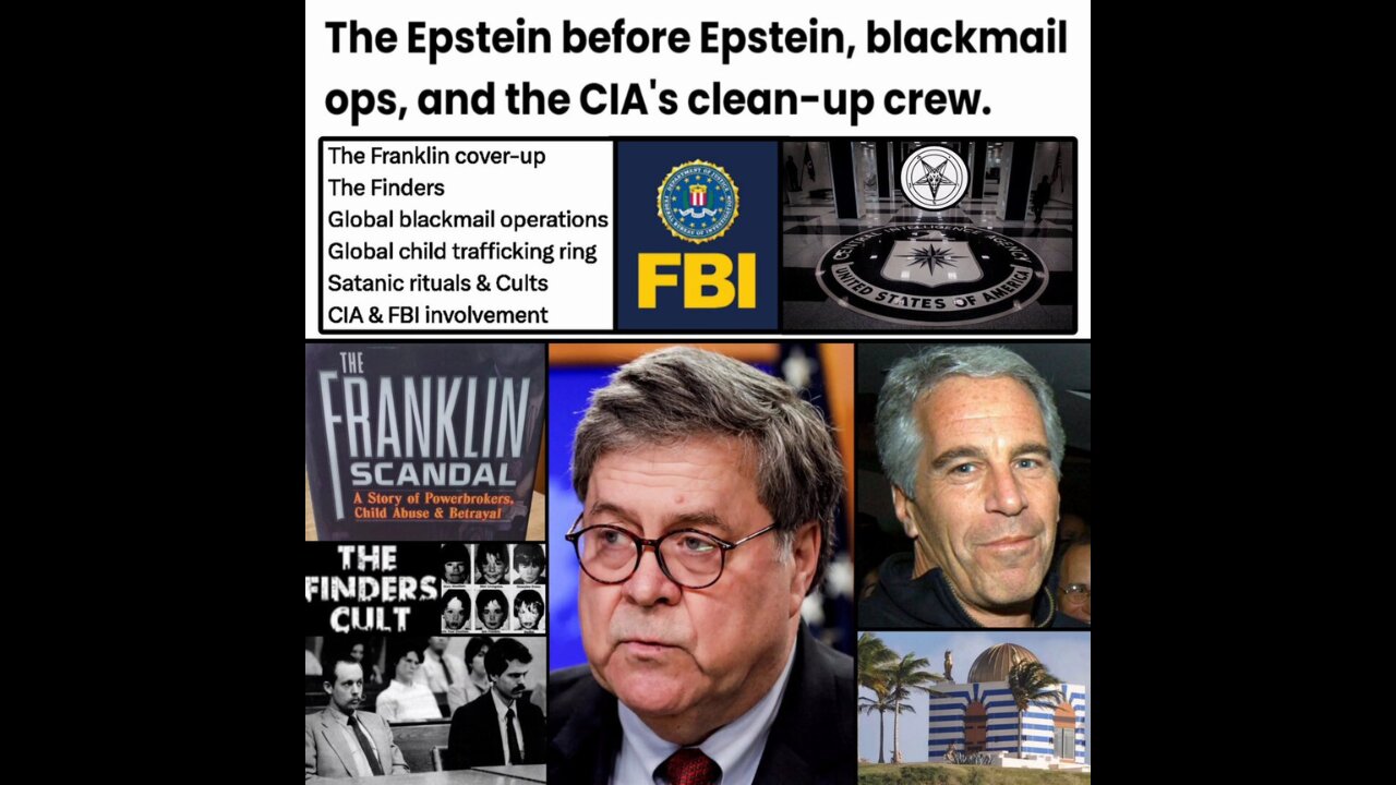 The Epstein Before Epstein: Blackmail & The Cover-Up Clean Up Crew
