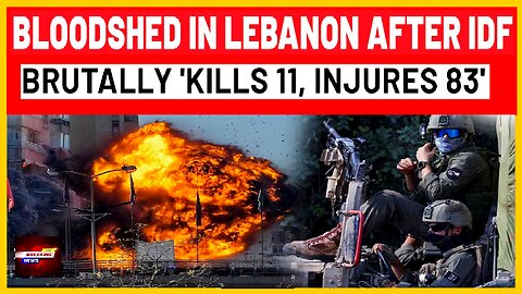 Lebanon Burning: IDF Open Fire at Civilians, Defy Israeli Orders