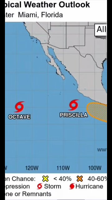 TROPICAL STORM PRISCILLA