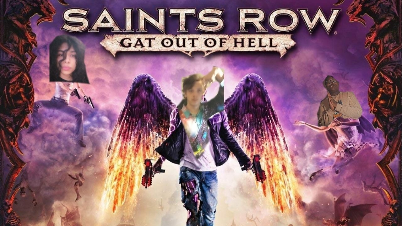 Saints Row Gat Out of Hell (Funny Moments) - NOT TODAY SATAN!