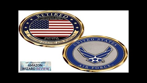 U.S. Air Force Retired Challenge Coin Review