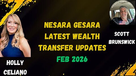 Holly Celiano & Scott Brunswick Discuss Latest Nesara Gesara Updates