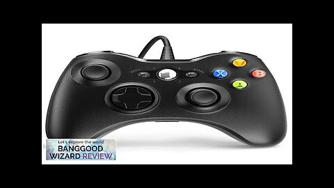 for XBOX360 USB Wired Gamepad Dual Pressure Point Trigger Vibration Feedback Motors Review