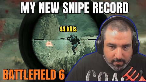 My HIGHEST Kill SNIPER Game yet in Battlefield 6! (44 Kills)