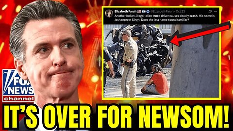 Newsom Panics As Illegal Trucking Cover-Up Exposed! Dot Crash Report Destroys Sanctuary Empire!