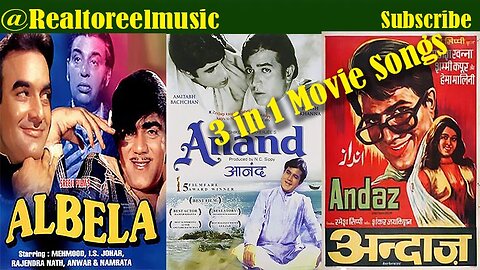 Timeless Classics | Melodic Gems from Albela, Anand, and Andaaz | @realtoreelmusic