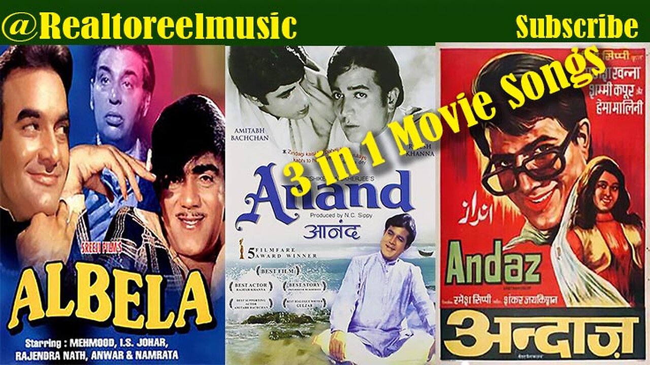 Timeless Classics | Melodic Gems from Albela, Anand, and Andaaz | @realtoreelmusic