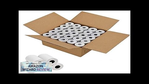 Thermal Paper 2 1/4 inch x 50 feet Cash Register POS Receipt Review