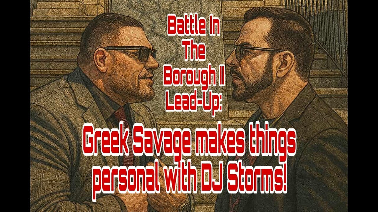 Battle In The Borough II Lead-Up: Greek Savage makes things personal with DJ Storms!