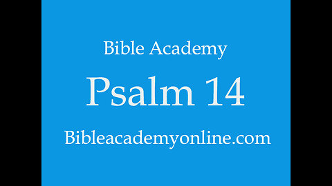 Psalm 14