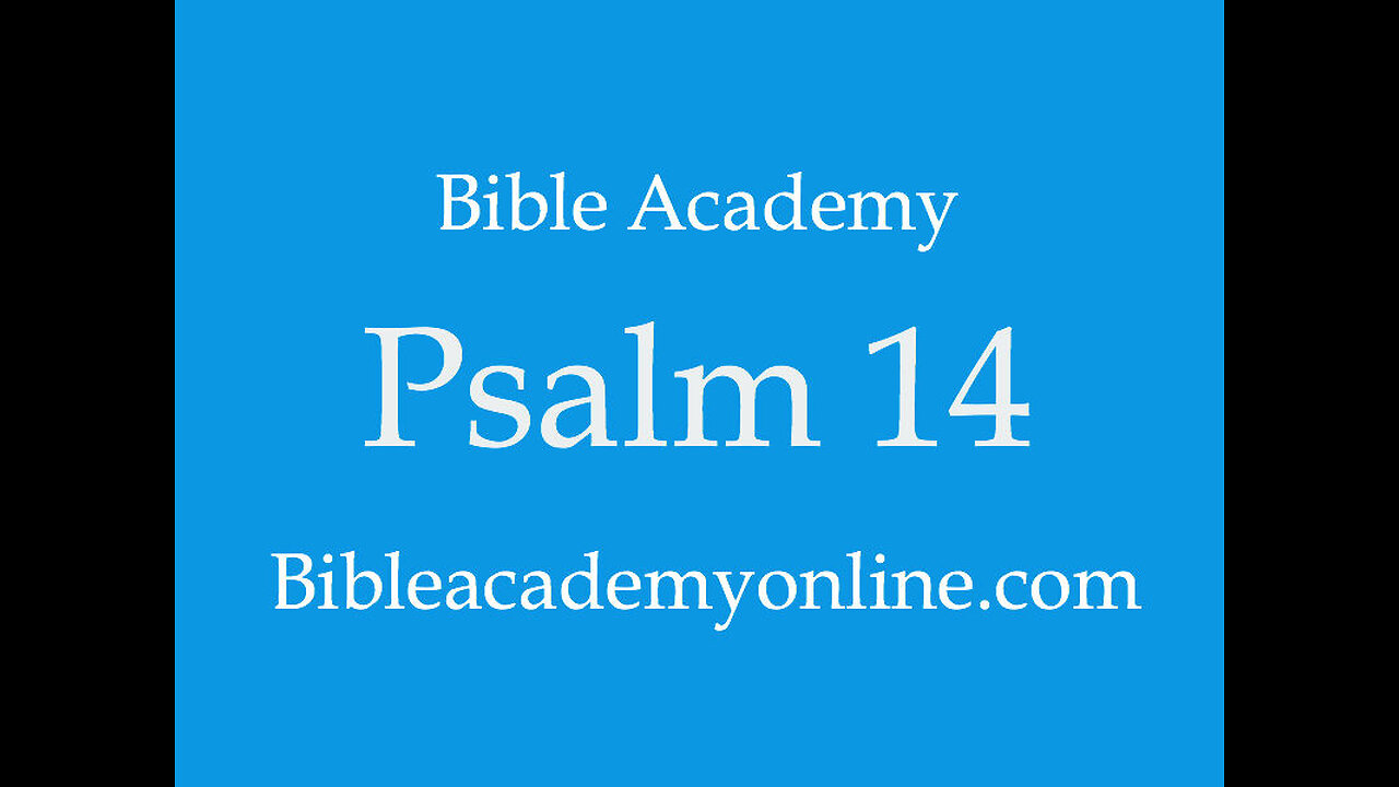Psalm 14