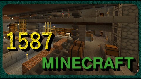 Lets Play Minecraft Episode – 1587 Droppers, chests, and hoppers