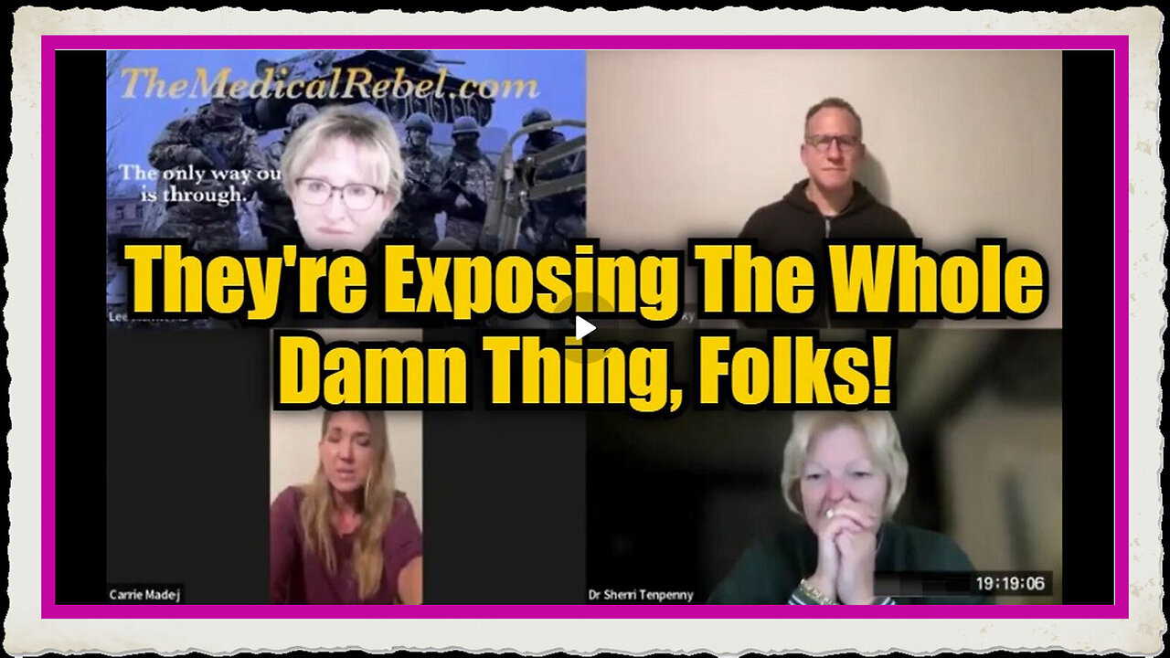 Dr. Lee Merritt, Dr. Carrie Madej Dr. Sherri They're Exposing The Whole Damn Thing, Folks!