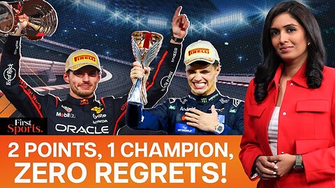 Abu Dhabi: Norris Takes the Crown, Max Shows His Class | F1 2025 | First Sports With Rupha Ramani