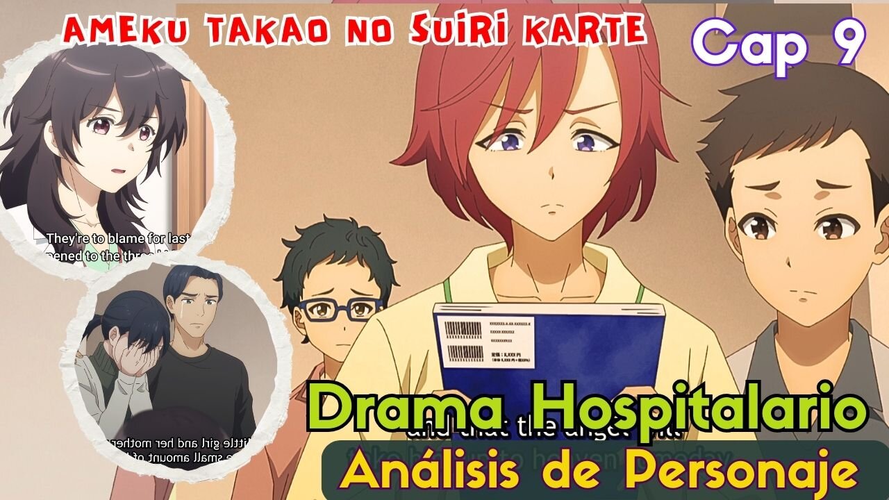 Ameku Takao no Suiri Karte Episodio 9 Final Explicado