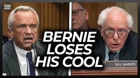 Watch Bernie's Face When RFK Jr. Exposes Him as a Fraud