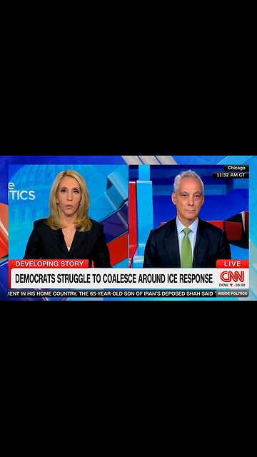 Dem Rahm Emanuel Says Ice Is A "Lawless Mob" Wants To End ICE As We Know It
