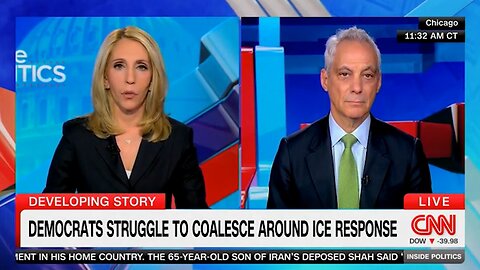 Dem Rahm Emanuel Says Ice Is A "Lawless Mob" Wants To End ICE As We Know It